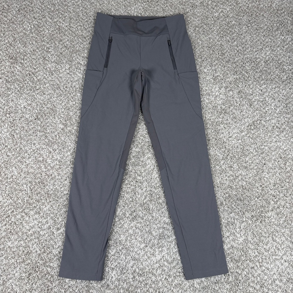 Athleta Pants Womens 6 Gray Headlands Hybrid Trek Tights Hiking Cargo 353469